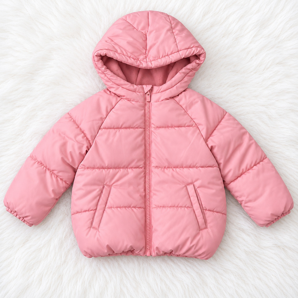 Old Navy Pink Puffer Jacket – Size 3T